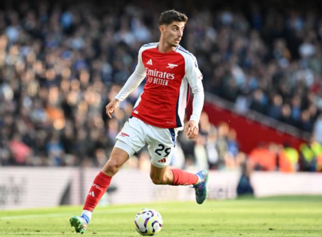 Kai Havertz – 5: Dù ghi 1 bàn trong trận nhưng Havertz tổng thể có trận đấu không tốt. Ngôi sao người Đức nhiều lần làm lỡ nhịp tấn công của Arsenal. Cựu sao Chelsea không thể làm tròn trọng trách nhạc trưởng mà thủ quân Martin Odegaard để lại.